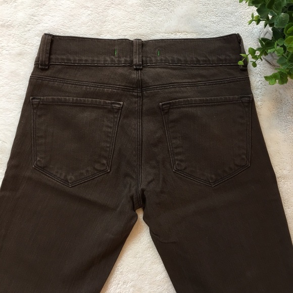 J Brand brown lovestory bellbottom flare jeans 24 - Picture 4 of 8